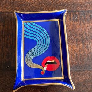 Jonathan Adler smoking lips tray